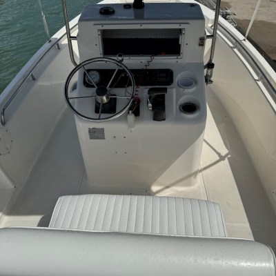 st pete boat drivers seat steering wheel and navigation